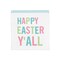 4.75" Spring "Happy Easter Y'All" Decorative Wood Single Centerpiece Block